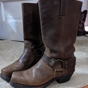 Frye engineer boots